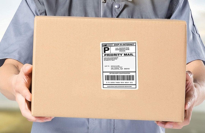 SJPACK 4x6 Thermal Labels, Shipping Labels with Perforated Line, Commercial Grade Thermal Shipping Label Paper, Pack of 500 - Image 3